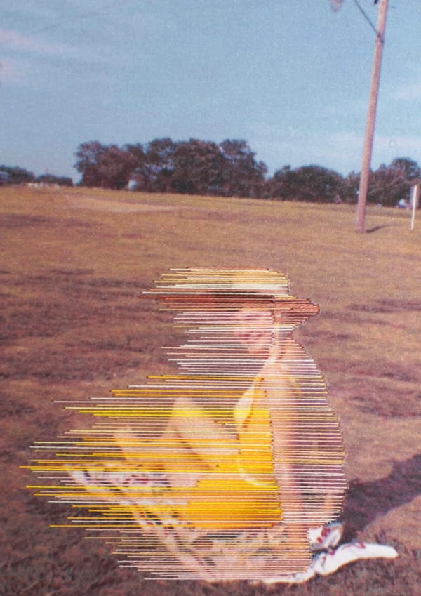 A woman with a yellow swimsuit – limited edition embellished art print